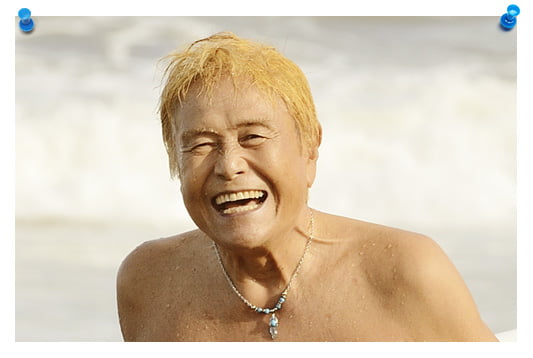 篤子の父。西伊豆でスイカ畑を営んでいたが、一念発起し75歳で サーファーに転身。